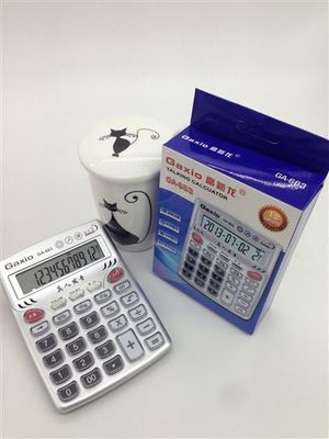 高新龙语音真人发音计算器GA-663 义乌好文客文化用品提供优质批发方案